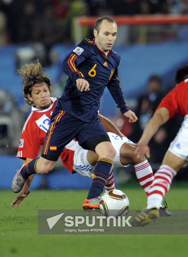 FIFA World Cup 2010. Paraguay vs. Spain