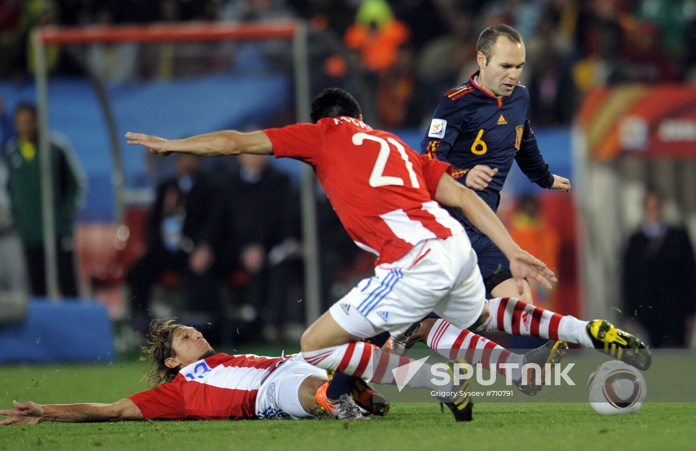 FIFA World Cup 2010. Paraguay vs. Spain