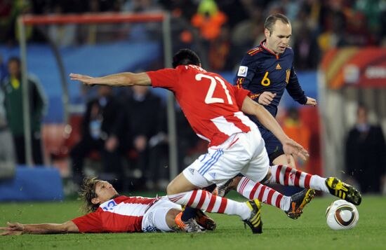 FIFA World Cup 2010. Paraguay vs. Spain