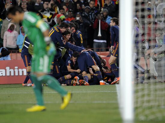 FIFA World Cup 2010. Paraguay vs. Spain