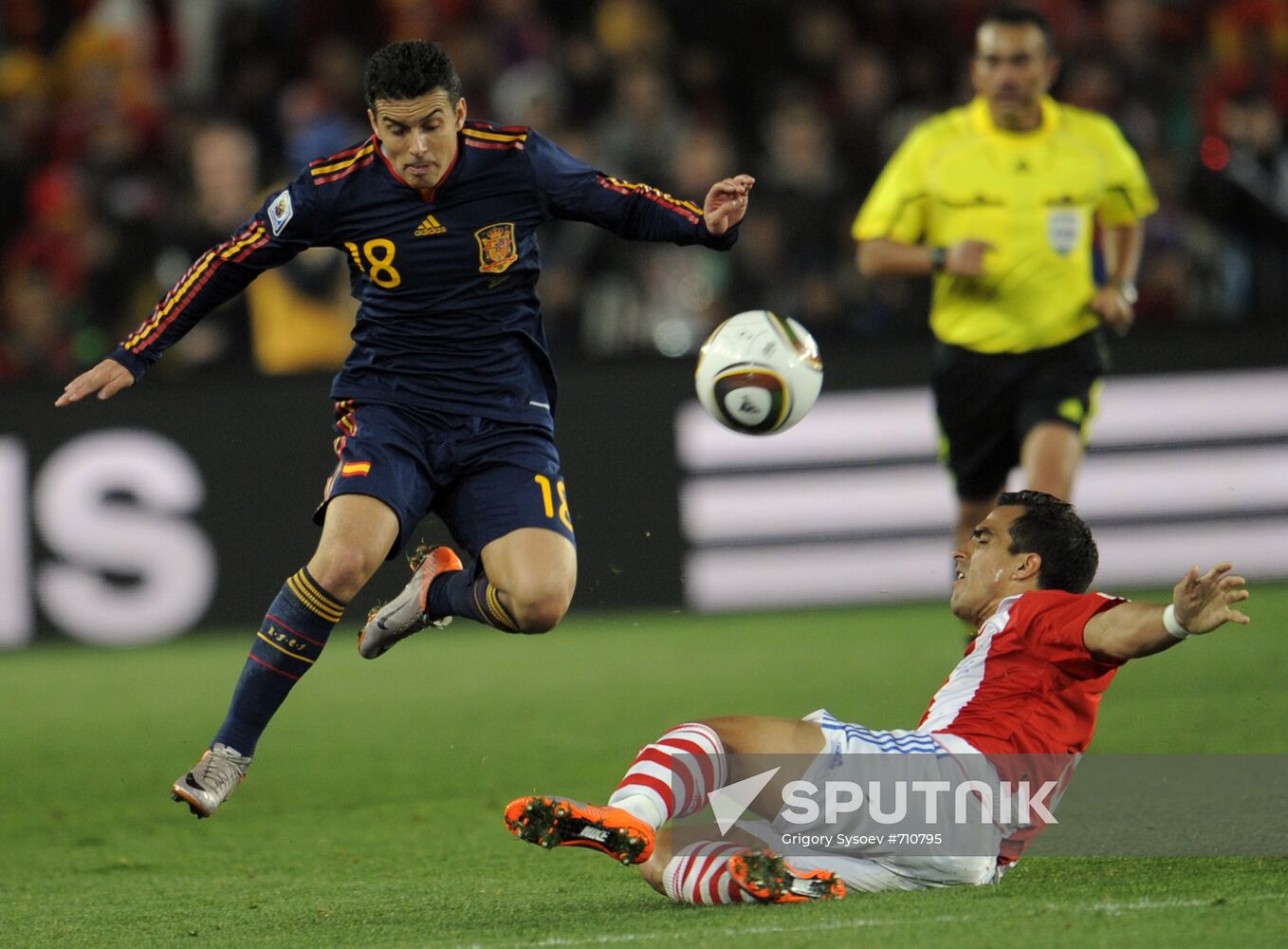 FIFA World Cup 2010. Paraguay vs. Spain