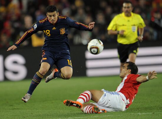 FIFA World Cup 2010. Paraguay vs. Spain
