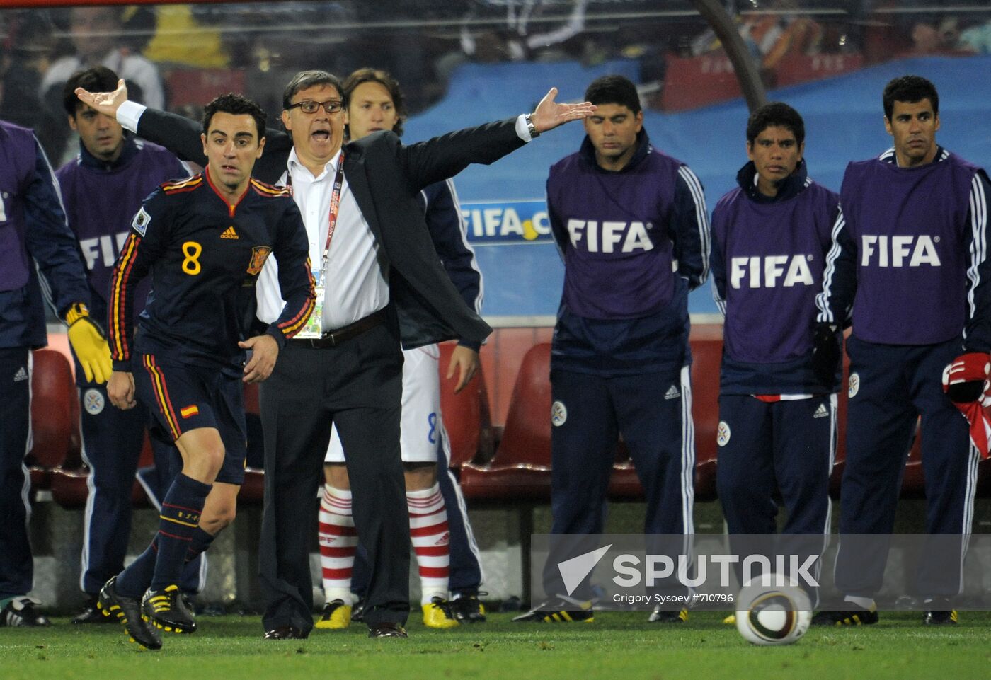 FIFA World Cup 2010. Paraguay vs. Spain