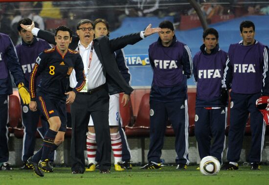 FIFA World Cup 2010. Paraguay vs. Spain