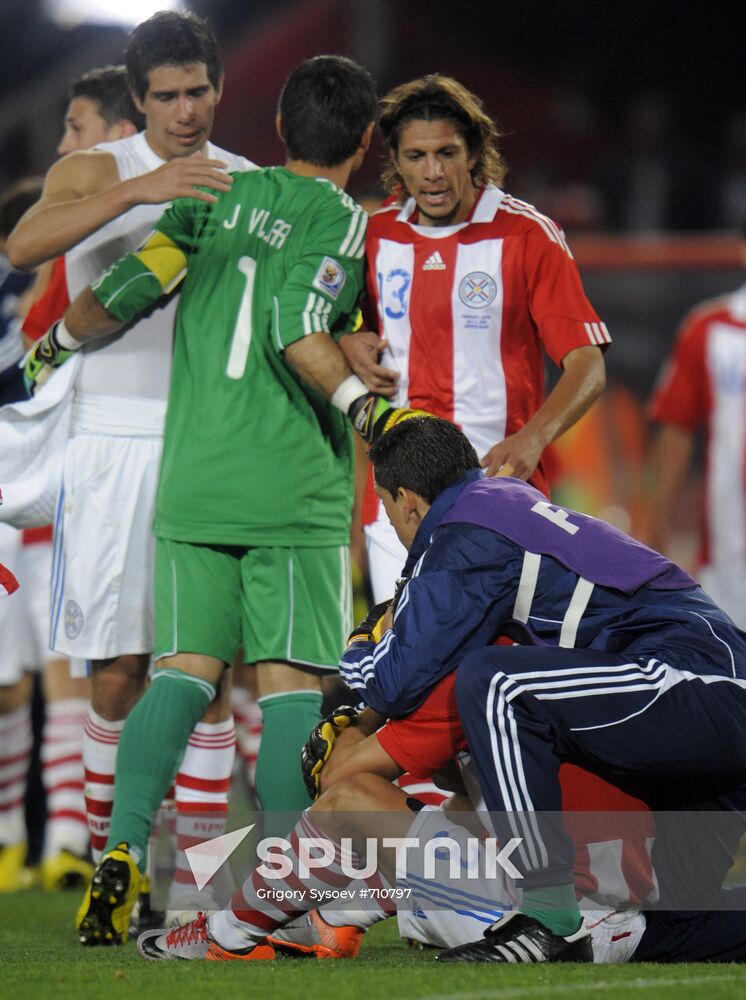 FIFA World Cup 2010. Paraguay vs. Spain