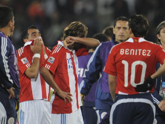 FIFA World Cup 2010. Paraguay vs. Spain