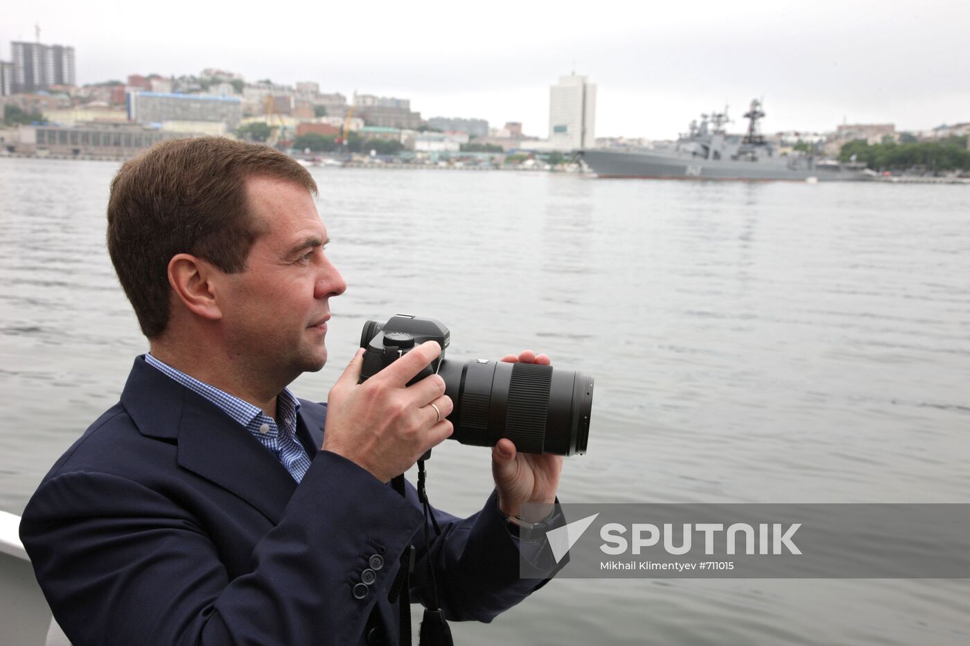 D. Medvedev visits Vladivostok as part of working trip to FEFD