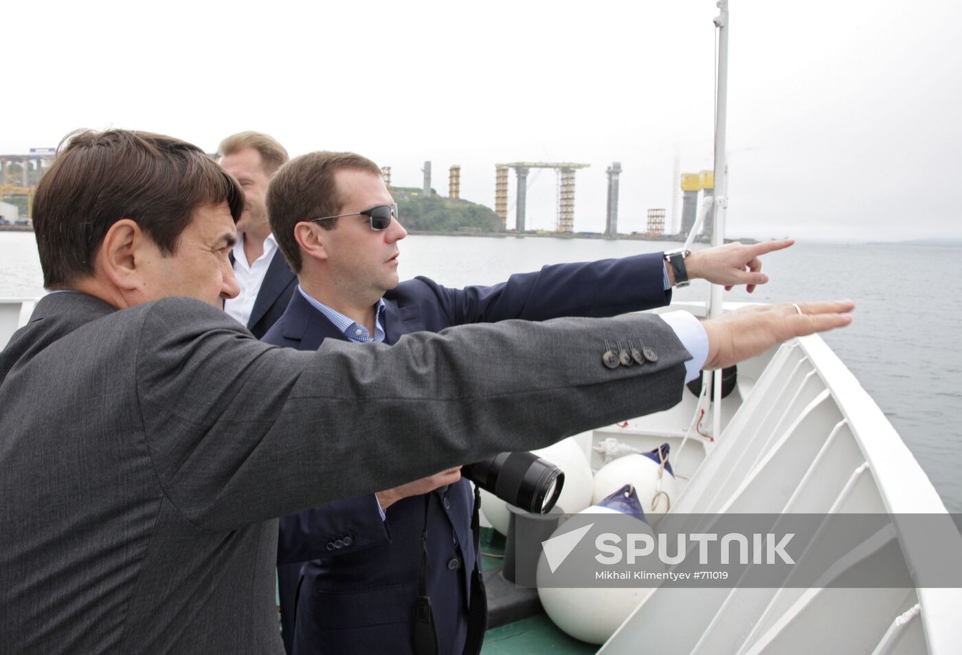 D. Medvedev visits Vladivostok as part of working trip to FEFD
