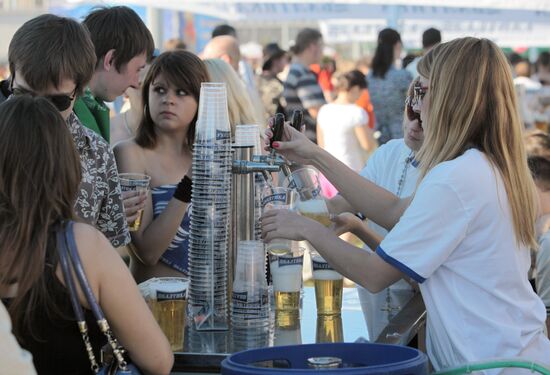Beer and Kvass Fest in St Petersburg