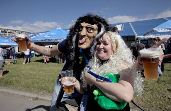 Beer and Kvass Fest in St Petersburg