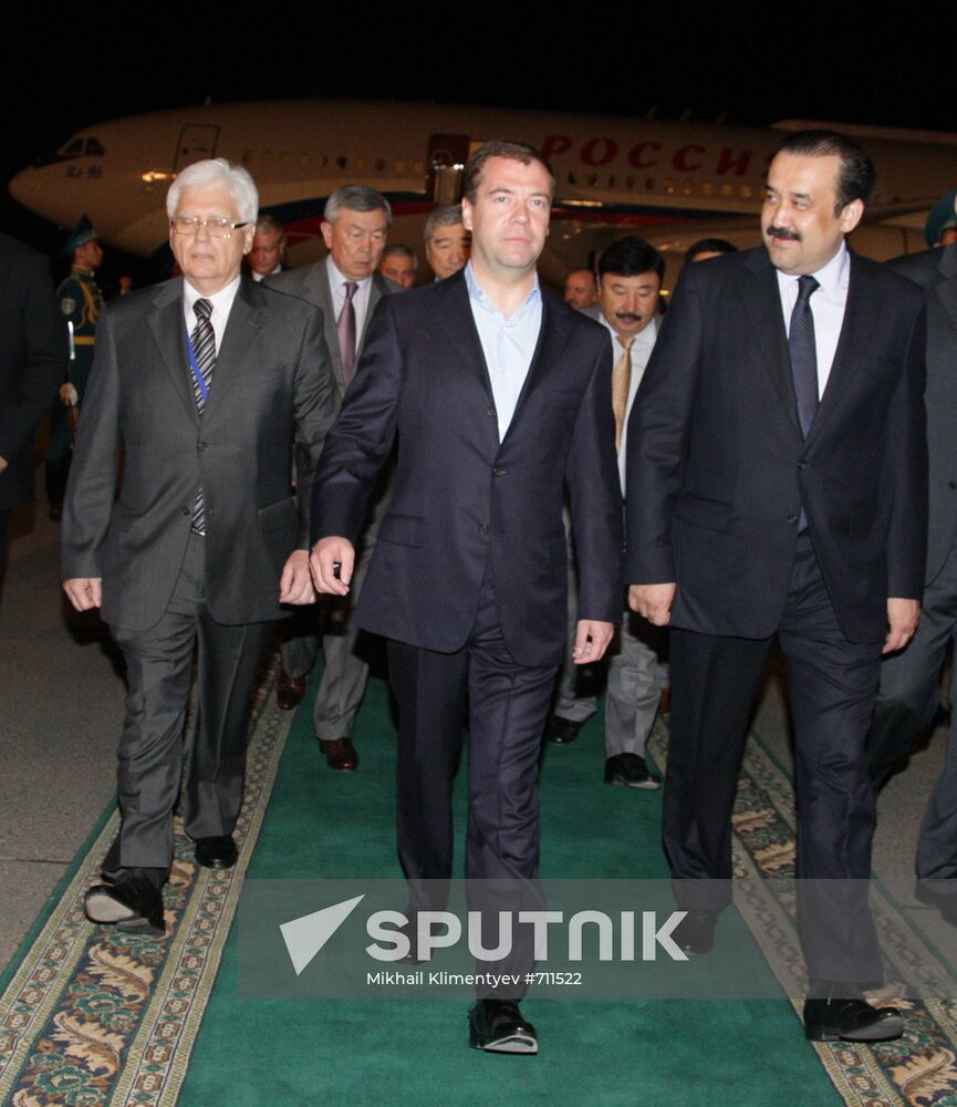 Dmitry Medvedev's visit to Kazakhstan