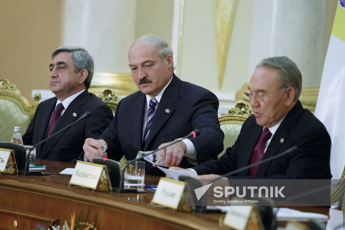 EurAsEC summit in Astana