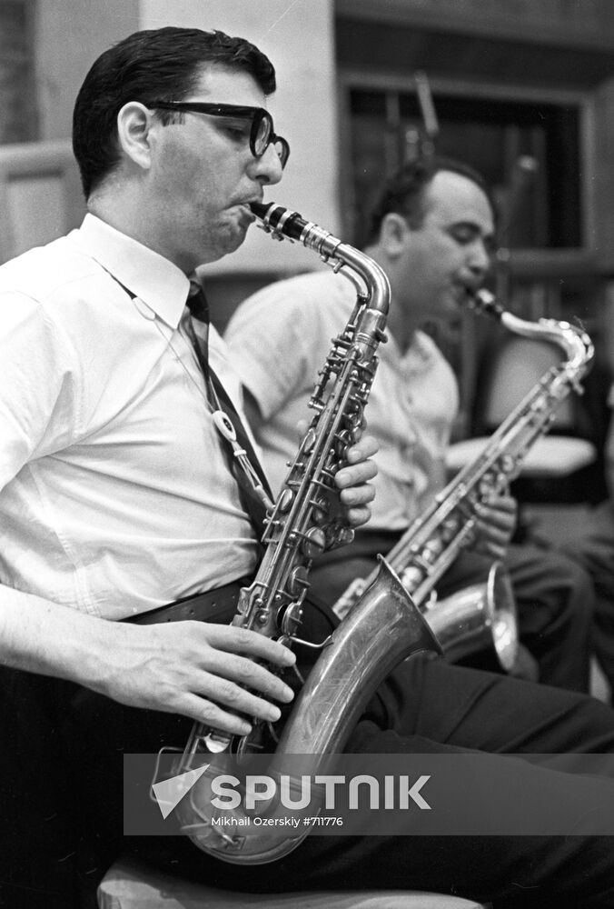 Saxophonist Georgy Garanyan