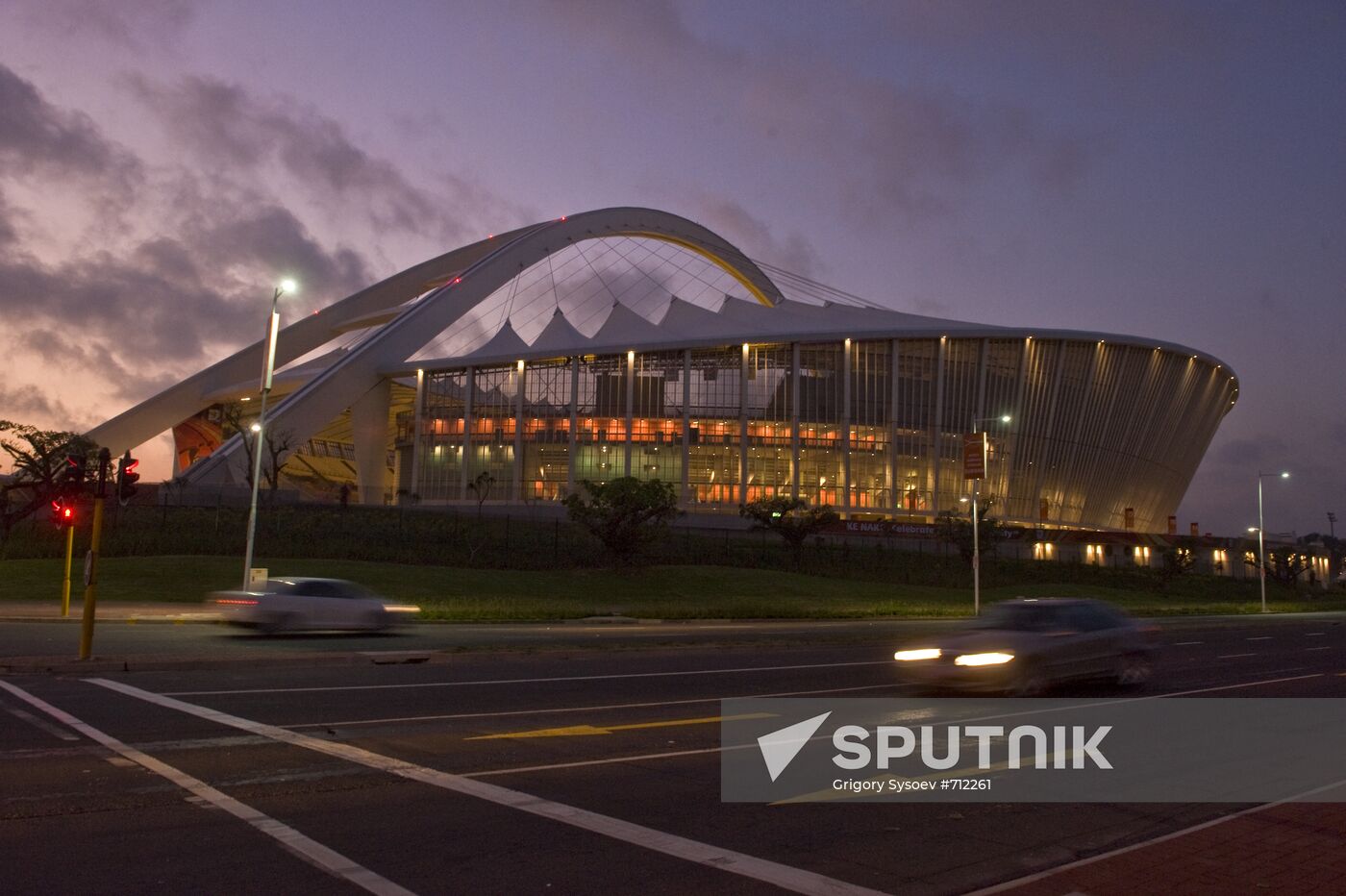 Moses Mabhida Stadium, city of Durban