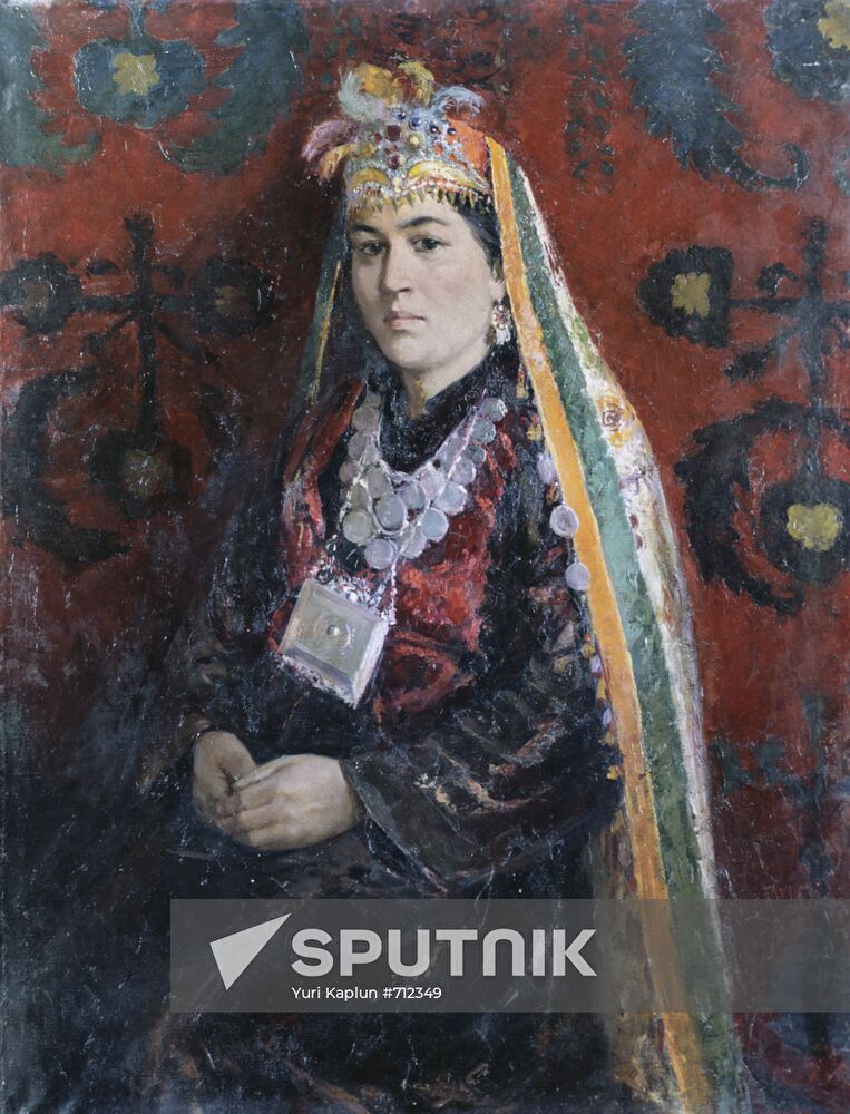 Painting of Soviet Tajikistan