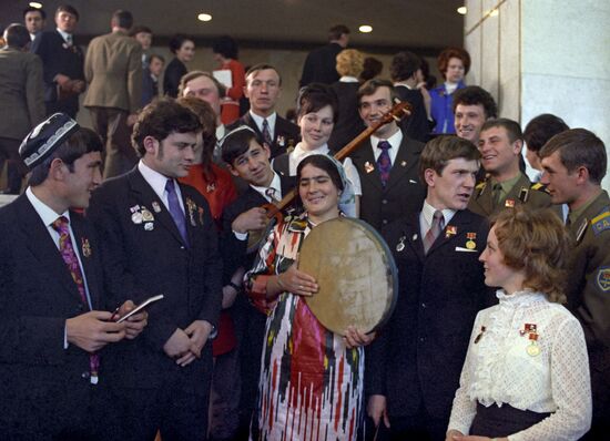 Participants of 17th Young Communist League Congress
