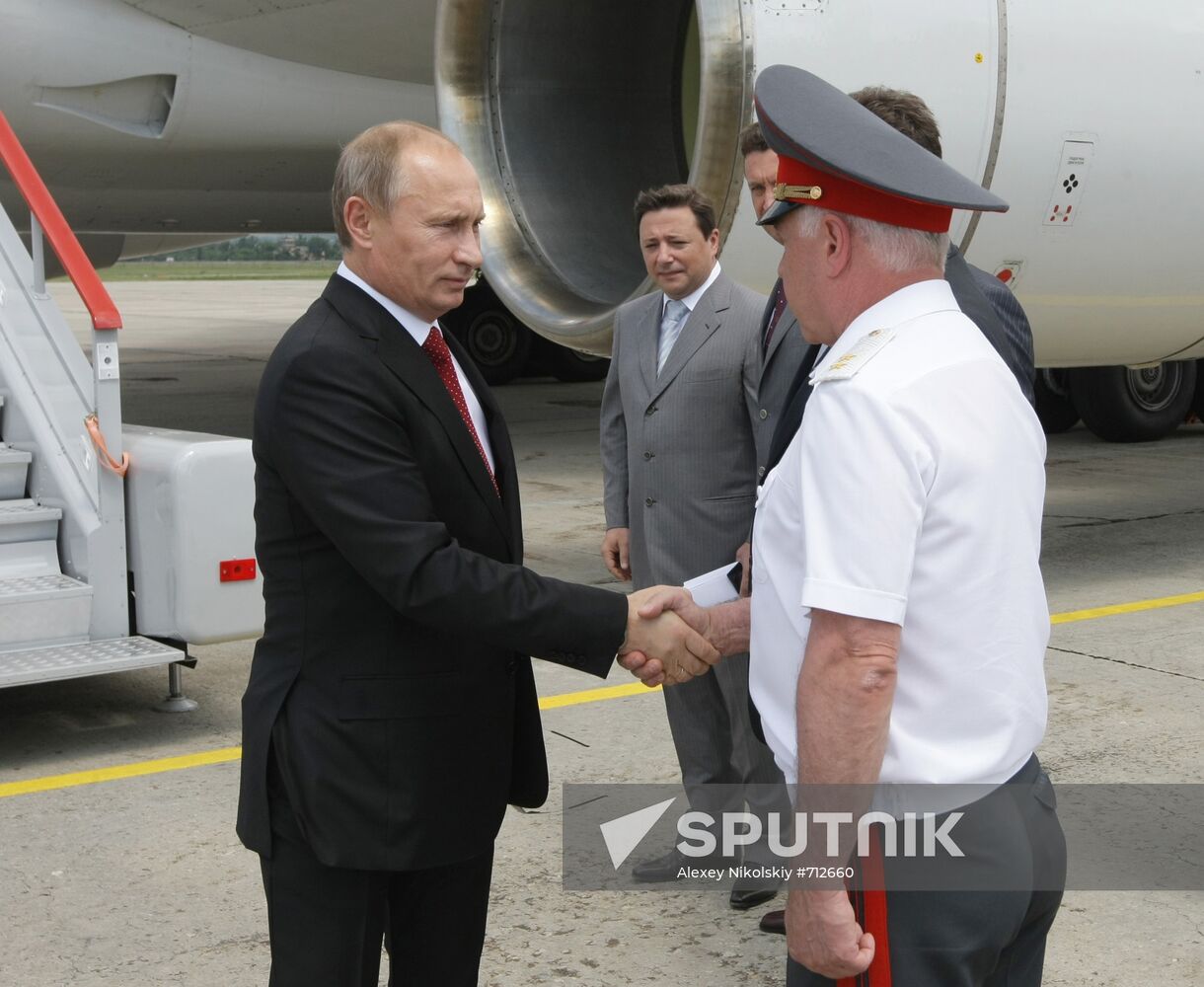 Vladimir Putin visits Stavropolsky Region