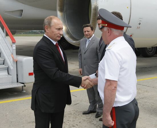 Vladimir Putin visits Stavropolsky Region