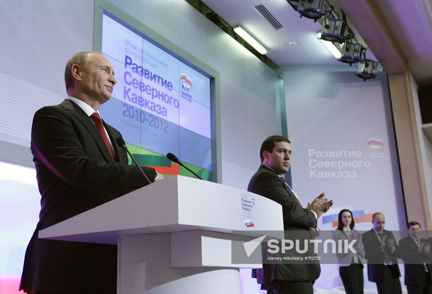 Vladimir Putin visits North Caucasus Federal District