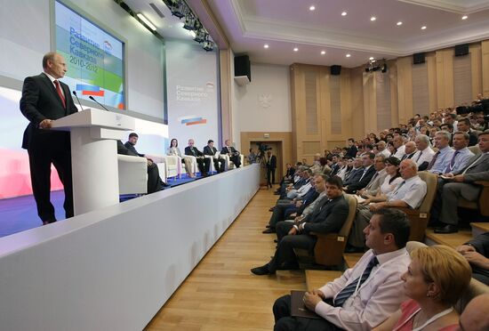 Vladimir Putin visits North Caucasus Federal District