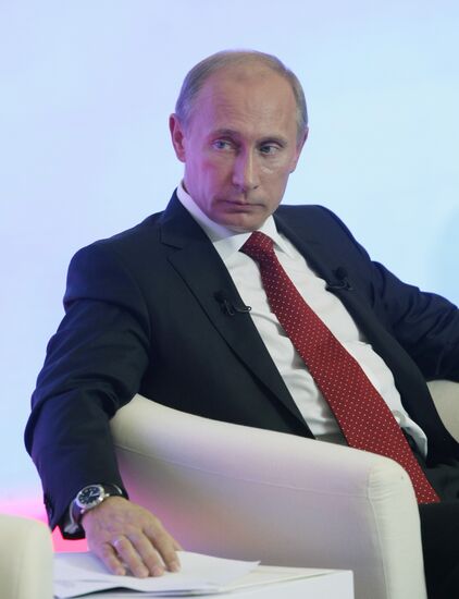 Vladimir Putin visits North Caucasus Federal District