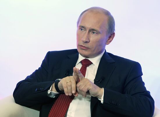 Vladimir Putin visits North Caucasus Federal District