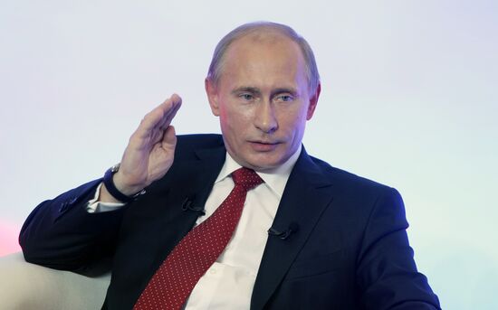 Vladimir Putin visits North Caucasus Federal District