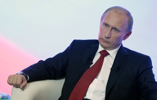 Vladimir Putin visits North Caucasus Federal District