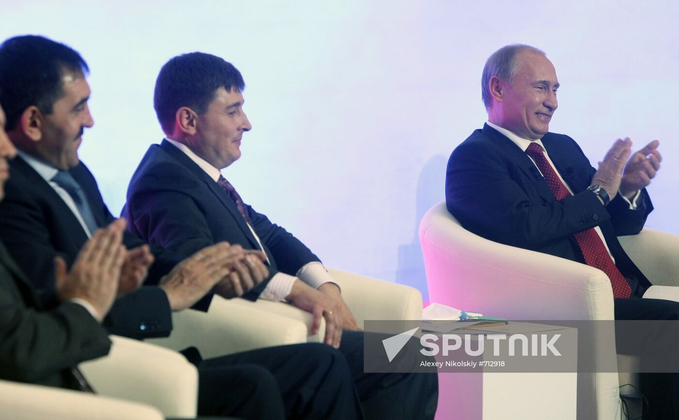 Vladimir Putin visits North Caucasus Federal District