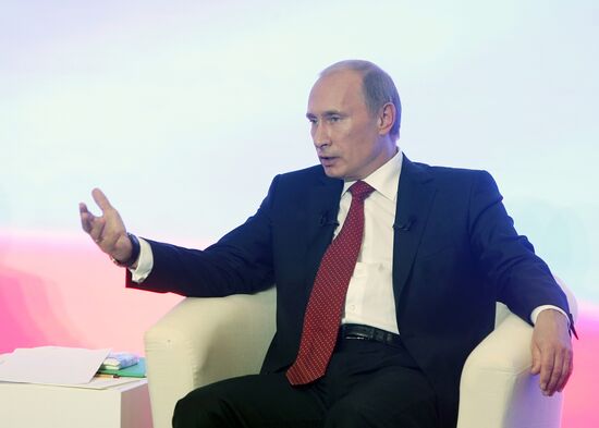 Vladimir Putin visits North Caucasus Federal District