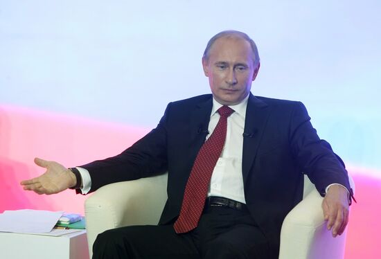 Vladimir Putin visits North Caucasus Federal District