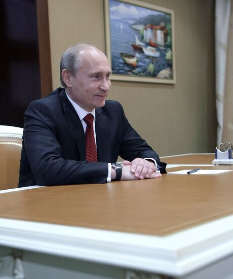 Vladimir Putin visits North Caucasus Federal District