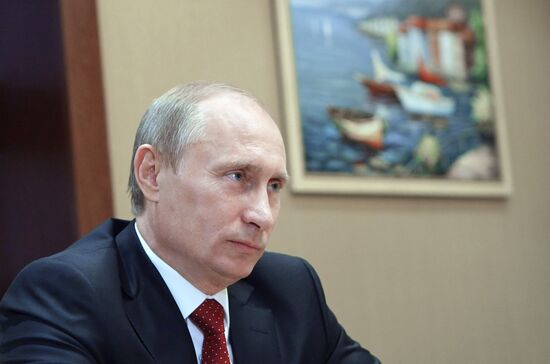 Vladimir Putin visits North Caucasus Federal District