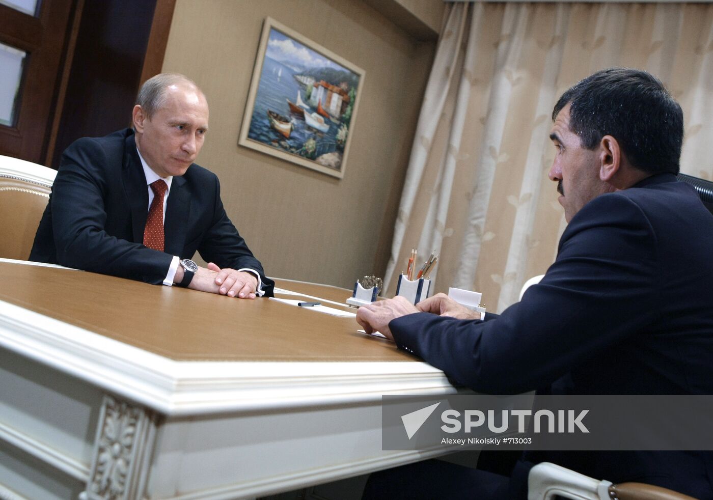 Vladimir Putin visits North Caucasus Federal District