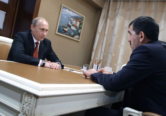 Vladimir Putin visits North Caucasus Federal District