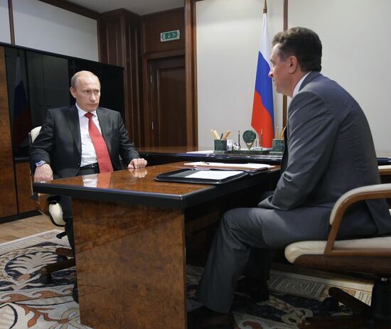 Vladimir Putin visits North Caucasus Federal District
