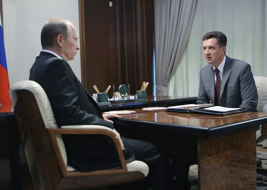 Vladimir Putin visits North Caucasus Federal District