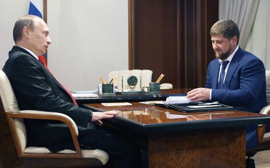 Vladimir Putin visits North Caucasus Federal District