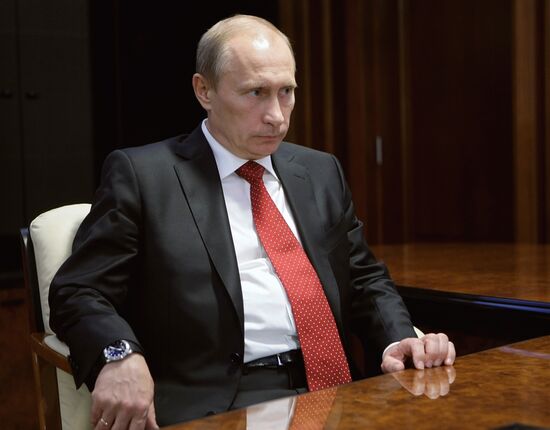 Vladimir Putin visits North Caucasus Federal District