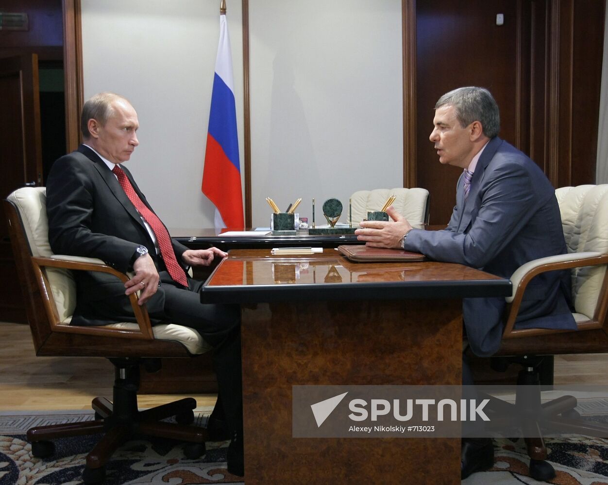 Vladimir Putin visits North Caucasus Federal District