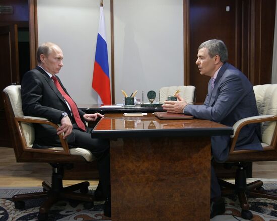 Vladimir Putin visits North Caucasus Federal District