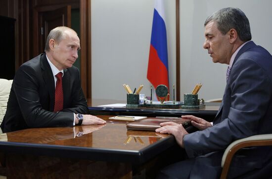 Vladimir Putin visits North Caucasus Federal District