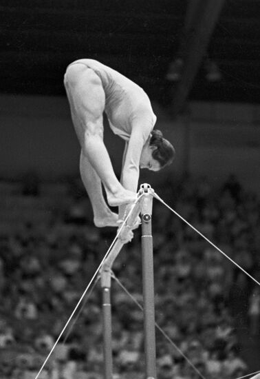 Gymnast Lyudmila Turishcheva