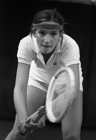 Tennis player Natalya Chmyryeva