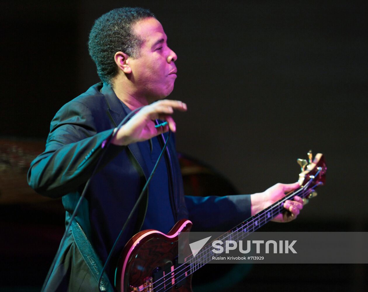 American bassist Stanley Clarke