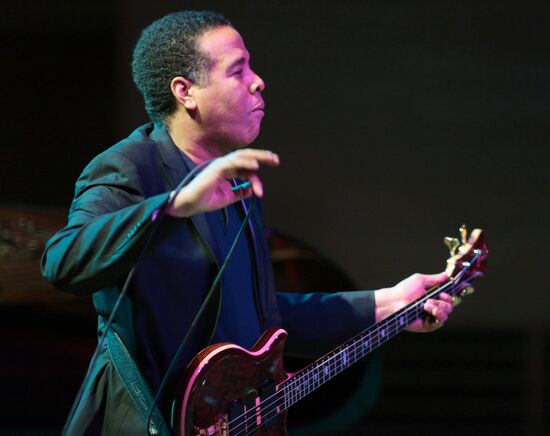 American bassist Stanley Clarke