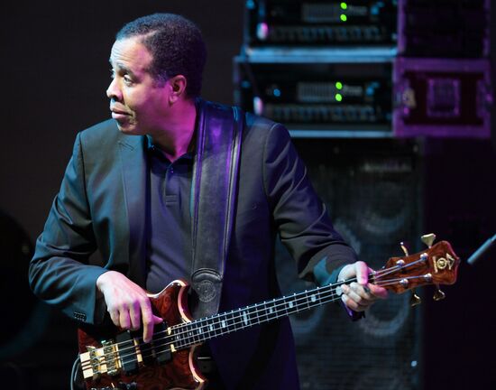 American bassist Stanley Clarke