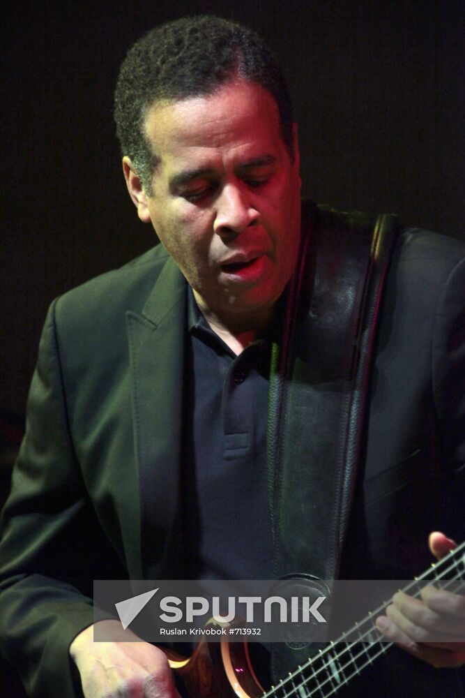 American bassist Stanley Clarke