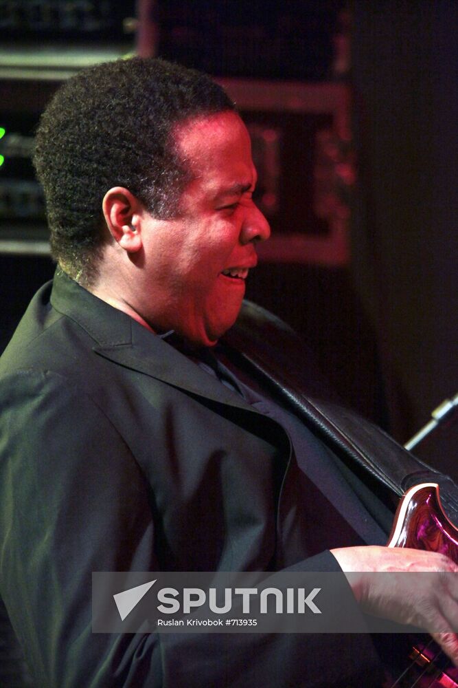 American bassist Stanley Clarke