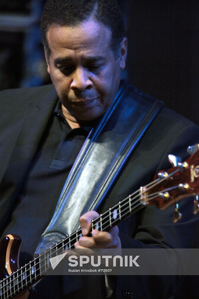 American bassist Stanley Clarke